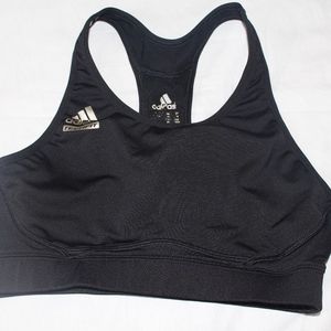 Black Adidas TechFit Sports Bra